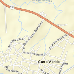 Cana Verde Street Map