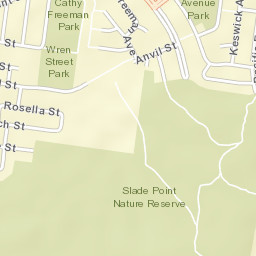 Slade Point Street Map