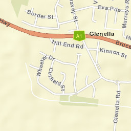 Glenella Street Map