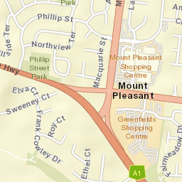 Mount Pleasant Street Map