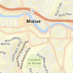 Muriaé Street Map