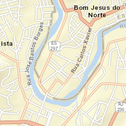 Bom Jesus do Itabapoana Street Map