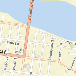 Mackay City Street Map