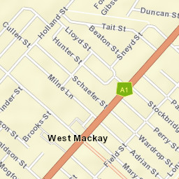 West Mackay Street Map