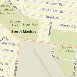 South Mackay Street Map