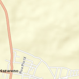 Nazareno Street Map