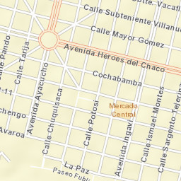 Villamontes Street Map
