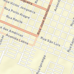 Junqueirópolis Street Map