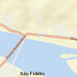 São Fidélis Street Map