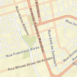 Santa Rita do Passa Quatro Street Map