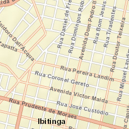 Ibitinga Street Map
