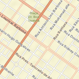 Rio Brilhante Street Map