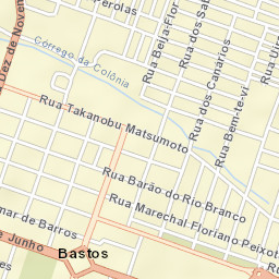 Bastos Street Map