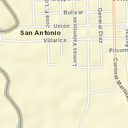 Bella Vista Street Map