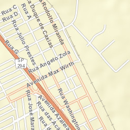 Oriente Street Map