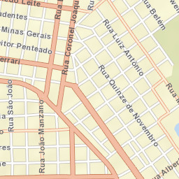 Garça Street Map