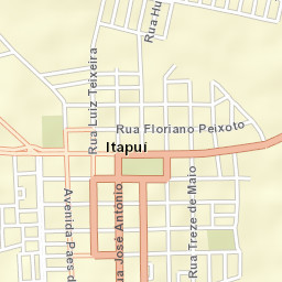 Itapuí Street Map