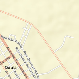 Quatá Street Map