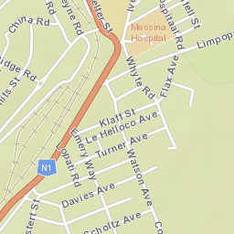 Musina Street Map