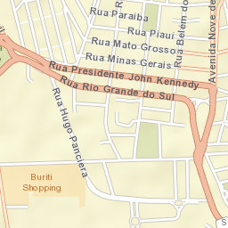 Mogi Guaçu Street Map