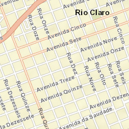 Rio Claro Street Map