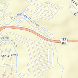 Monte Sião Street Map