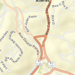Paty do Alferes Street Map