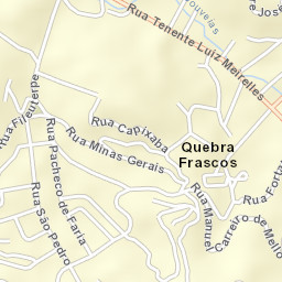 São Pedro Street Map