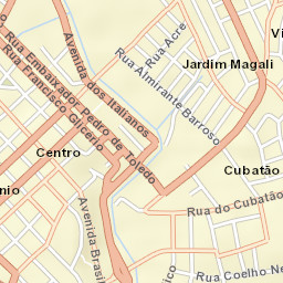 Itapira Street Map