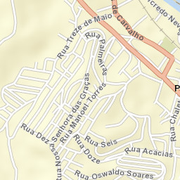 Pinheiral Street Map