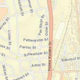 Windhoek Street Map