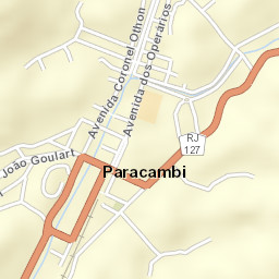 Paracambi Street Map