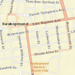 Swakopmund Street Map