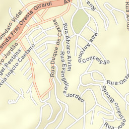 Campos do Jordão Street Map
