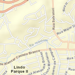 São Gonçalo Street Map