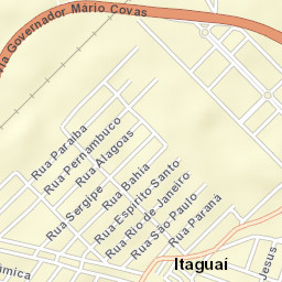 Itaguaí Street Map