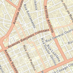 Campinas Street Map