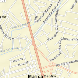Maricá Street Map