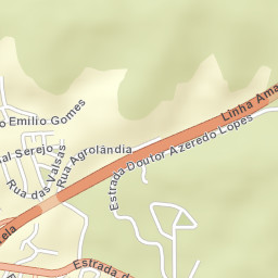 Rio de Janeiro Street Map