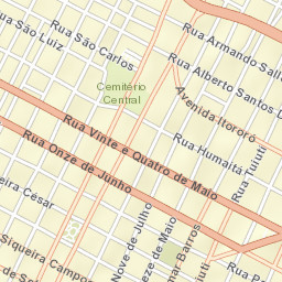 Indaiatuba Street Map