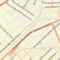 Rolândia Street Map