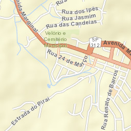 Cabreúva Street Map