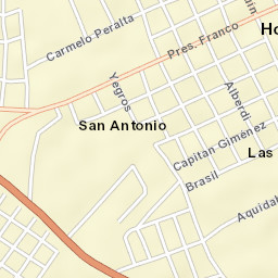 Horqueta Street Map