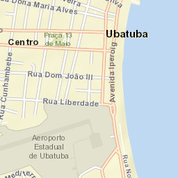 Ubatuba Street Map
