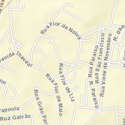 Itaquaquecetuba Street Map