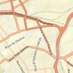 Sorocaba Street Map