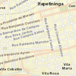Itapetininga Street Map