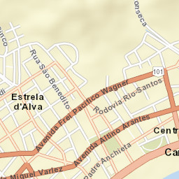 Caraguatatuba Street Map