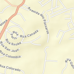 Vargem Grande Paulista Street Map