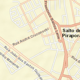 Salto de Pirapora Street Map